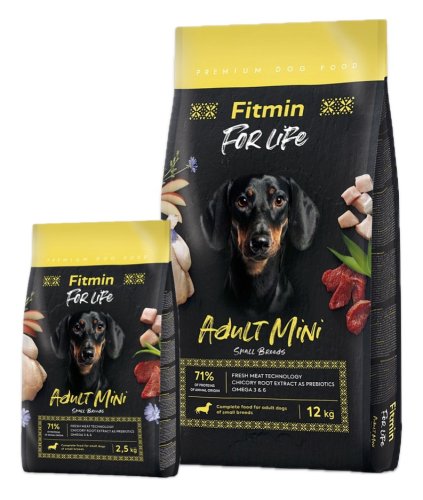 Fitmin For Life - Mini 2.5kg / 12kg