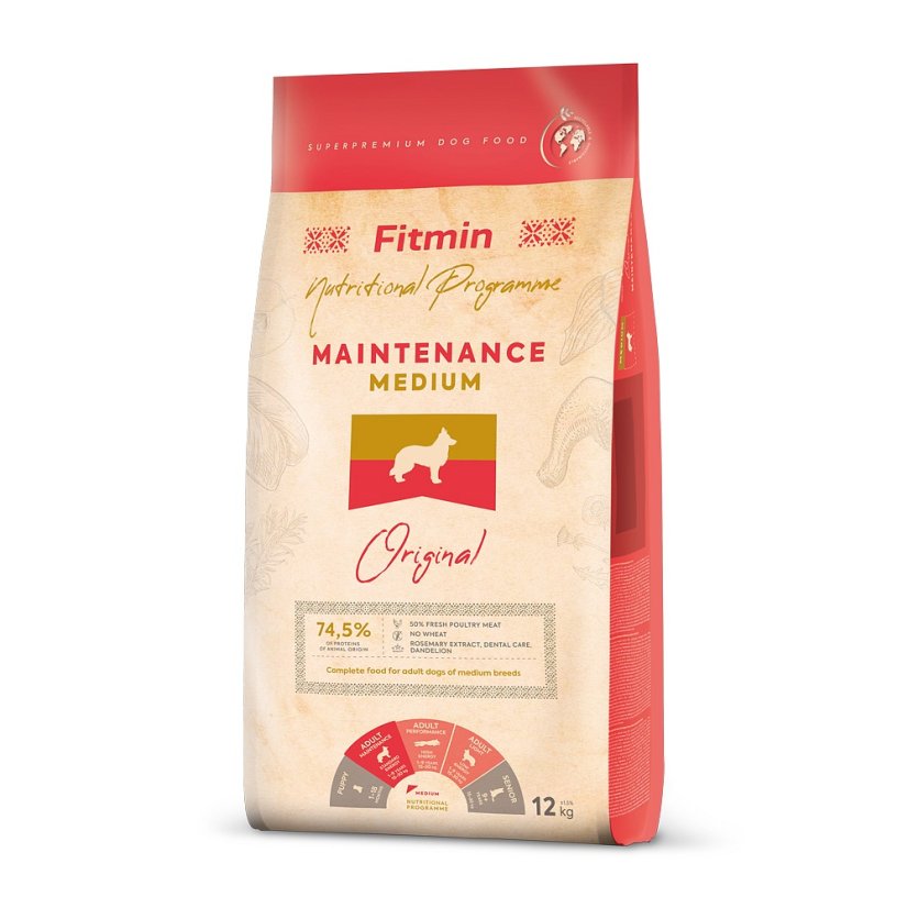 Fitmin Medium Maintenance - Zvolte variantu: 12 kg
