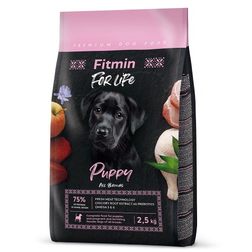 Fitmin For Life - Puppy 2.5kg / 12kg - Zvolte variantu: 2.5 kg