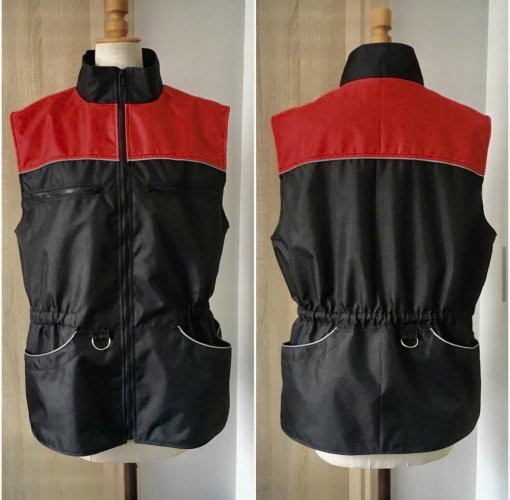 Dámská výcviková vesta - ČERVENÁ