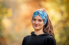 Funkční čelenka - BATIKA TLAPKY
