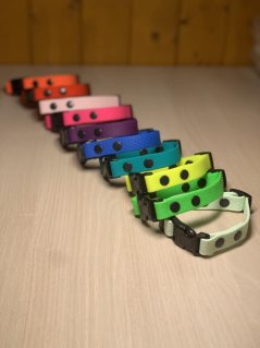 Hexa rozlišovací obojky pro štěňata - 20mm