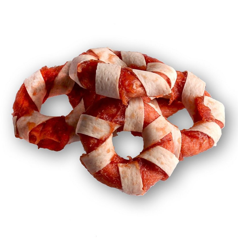 Pamlsky - Kuřecí kroužky s treskou 200g