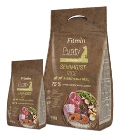Fitmin Purity Rice - Semimoist Rabbit 0.8kg / 4kg