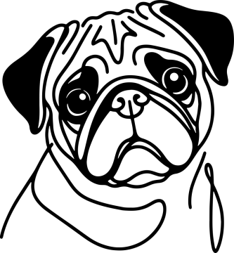 Mops - BARVA NITĚ - Žlutá