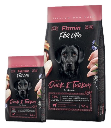 Fitmin For Life - Duck & Turkey 2.5kg / 12kg