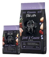 Fitmin For Life - Light & Senior 2.5kg / 12kg