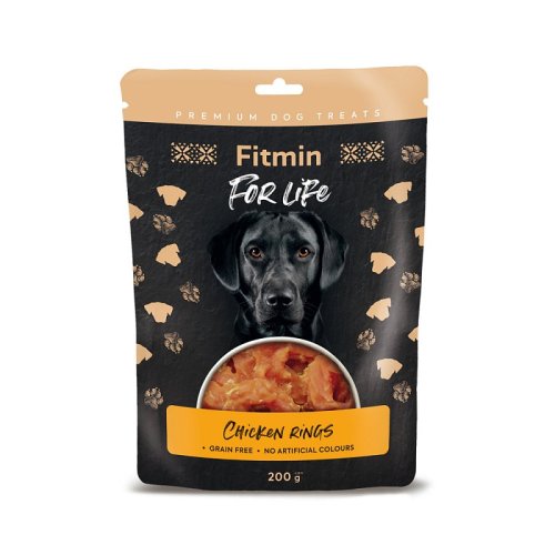 Pamlsky - Kuřecí kroužky 200g