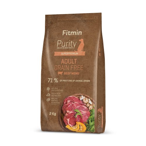 Fitmin Purity GF - Adult  - Beef 2kg / 12kg - Zvolte variantu: 2 kg