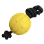 FOAM MÍČEK - 7 cm (různé barvy) - BARVA: fuchsie
