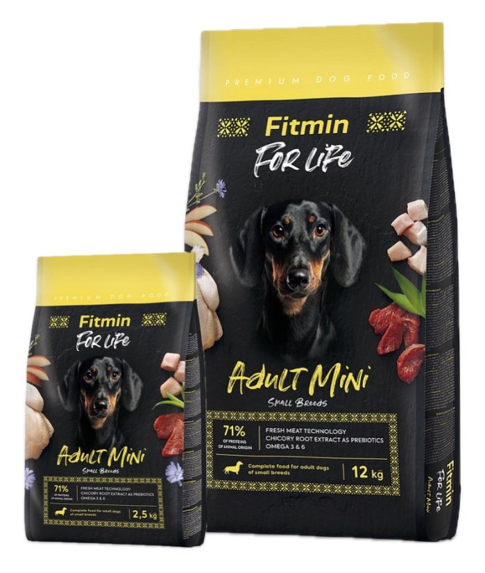 Fitmin For Life - Mini 2.5kg / 12kg