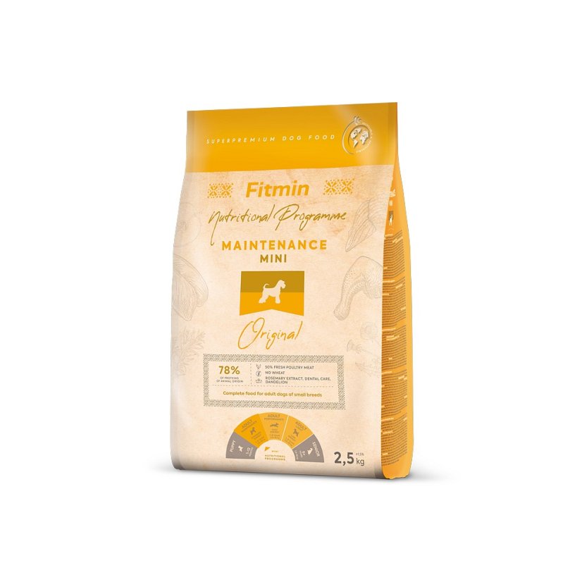 Fitmin Mini Maintenance 2.5kg / 12kg - Zvolte variantu: 2.5 kg