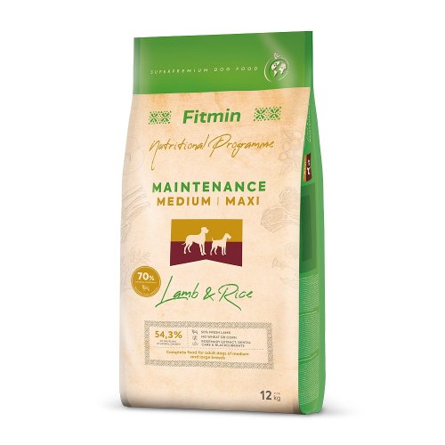 Fitmin Medium Maxi Lamb & Rice 12kg