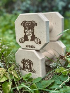 Aportovací činka - dřevěná 650g/1kg/2kg BEAUCERON