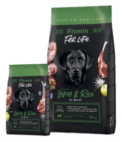 Fitmin For Life - Lamb & Rice 2.5kg / 12kg
