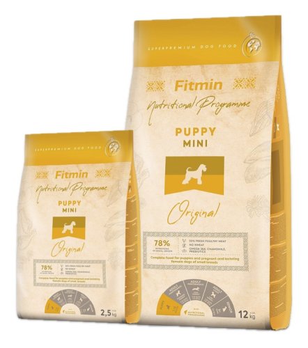 Fitmin Mini Puppy 2.5 kg / 12 kg - Zvolte variantu: 12 kg