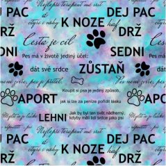 Dámská výcviková vesta - PSÍ POVELY (barevné)