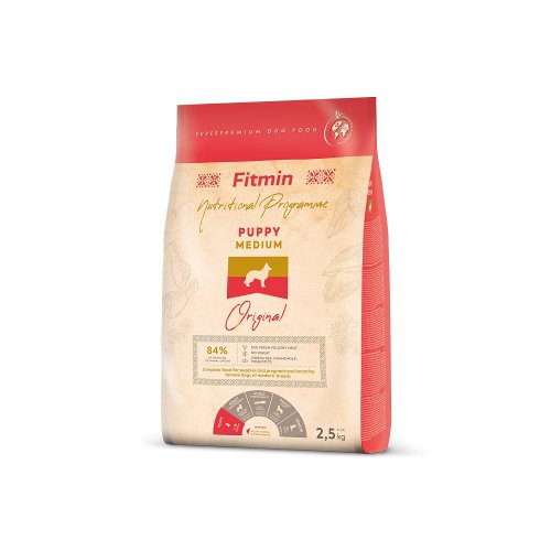 Fitmin Medium Puppy 2.5kg / 12kg - Zvolte variantu: 2.5 kg